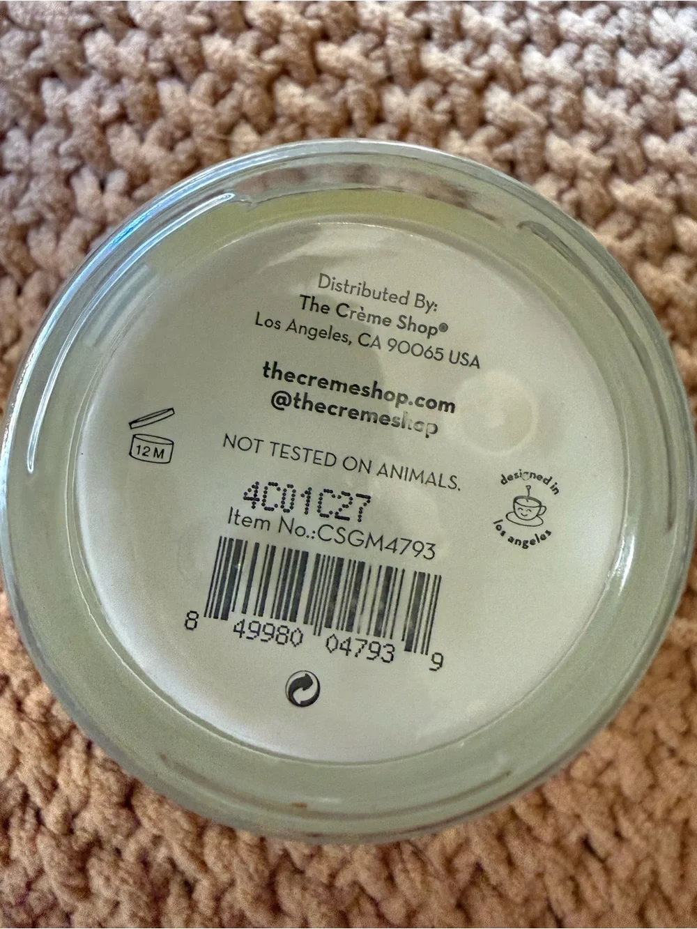 The Crème Shop Vitamin C Gelée Mask Overnight Treatment - Yellow